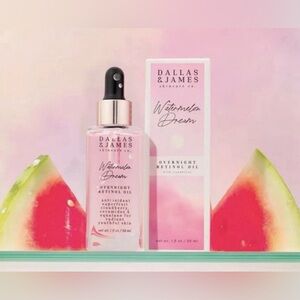 Dallas & James Watermelon Dream Retinol Oil Sealed Full Size New